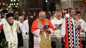 El principal protagonista del Te Deum Ecuménico es el cardenal que lee una extensa  homilía una suerte de "carta  moral de navegación" para el país.