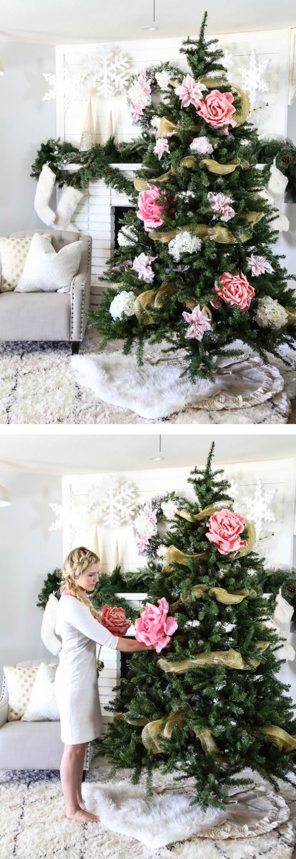 ideas-decoracion-arbol-navidad-flores-10
