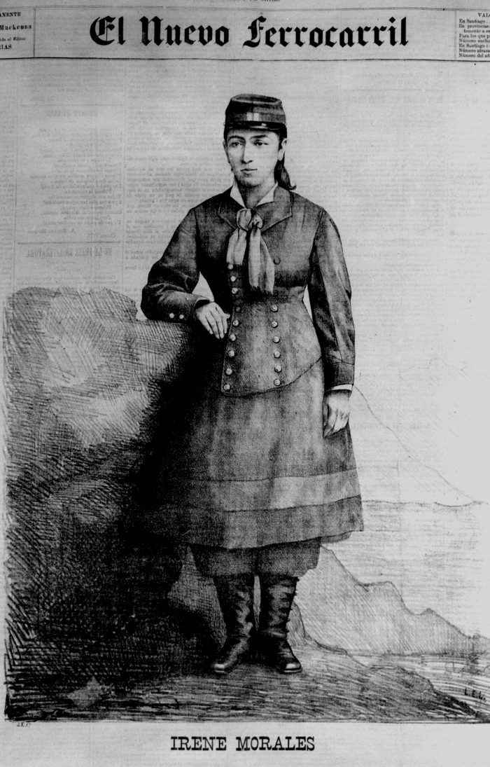 Durante la Guerra del Pacífico las "aguateras" y enfermeras  fueron las primeras mujeres soldado del Ejército chileno.