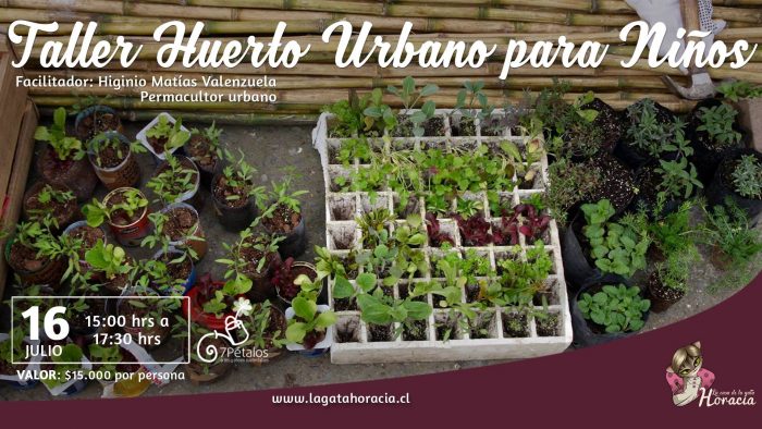 Taller Huerto Urbano Niños