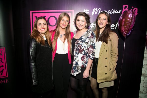 Daniella Sciarresi, Konstanze Hahn, Javiera Rojas y Fernanda Jauregui
