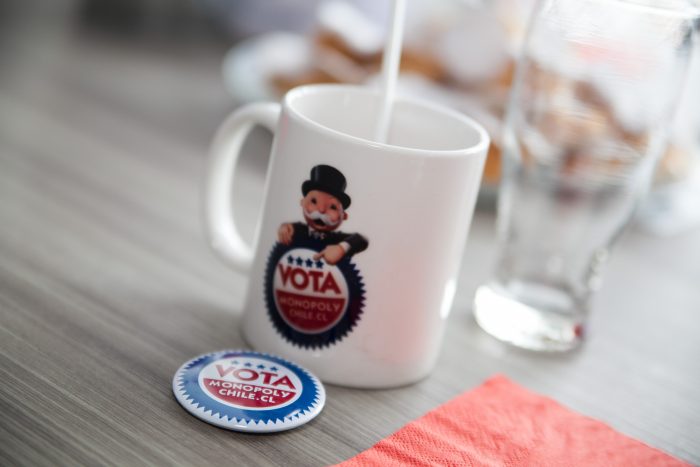 Tazon y chapita del Sr Monopoly