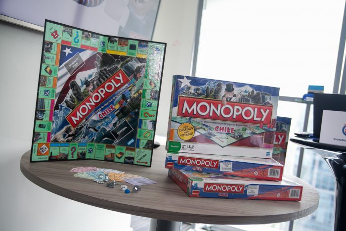 Versión antigua de Monopoly Chile