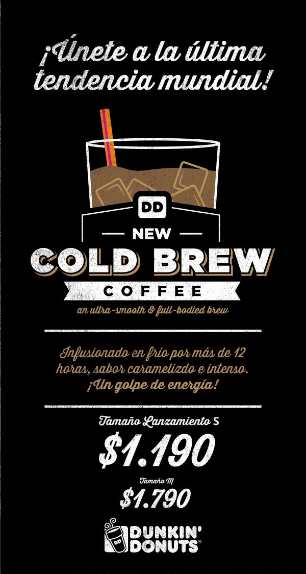 Cold Brew Dunkin Donuts