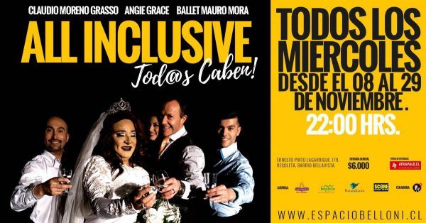 Afiche All inclusive - Todos caben