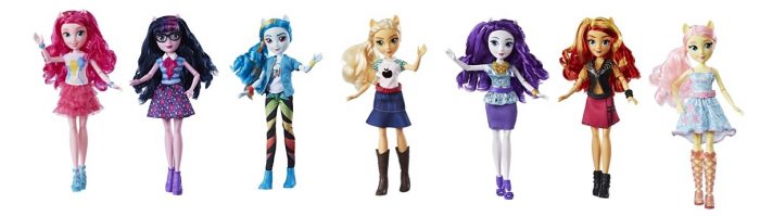 EQUESTRIA GIRLS FASHION DOLLS