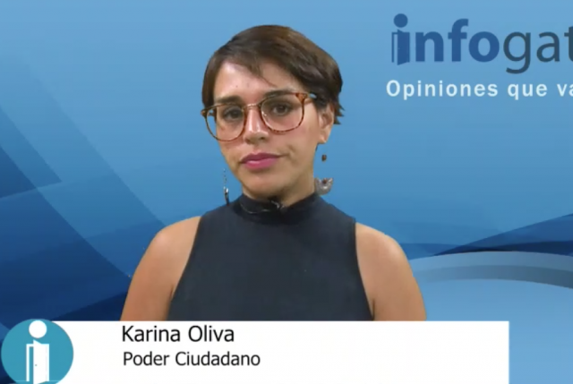 Karina Oliva, partido Poder Ciudadano