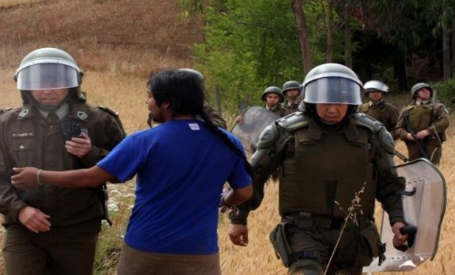 mapuche-carabineros