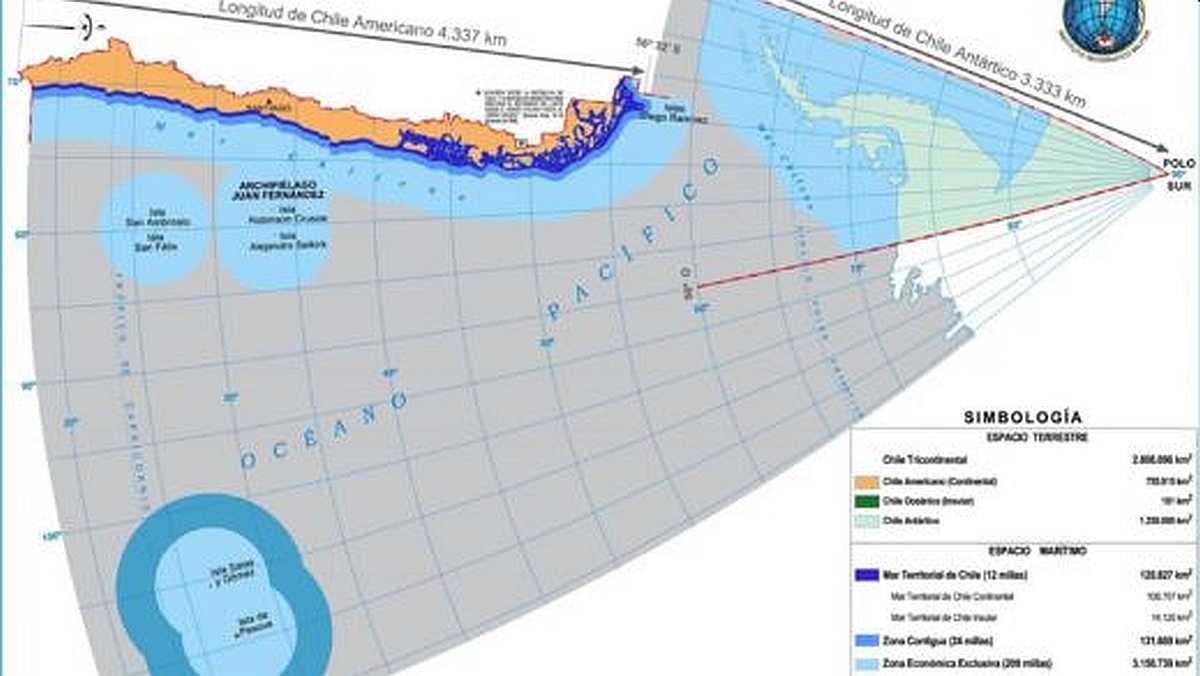 Mapa Chile Tricontinental