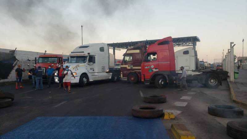 camiones parados11febrero