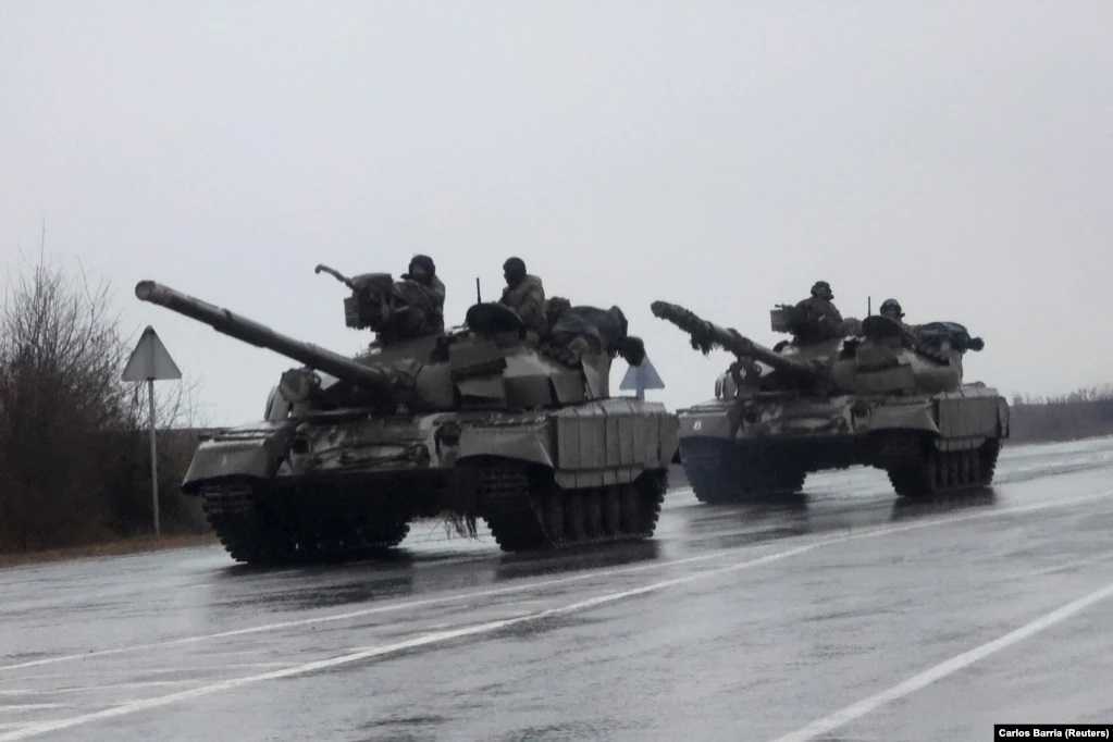 Tanques ucranianos