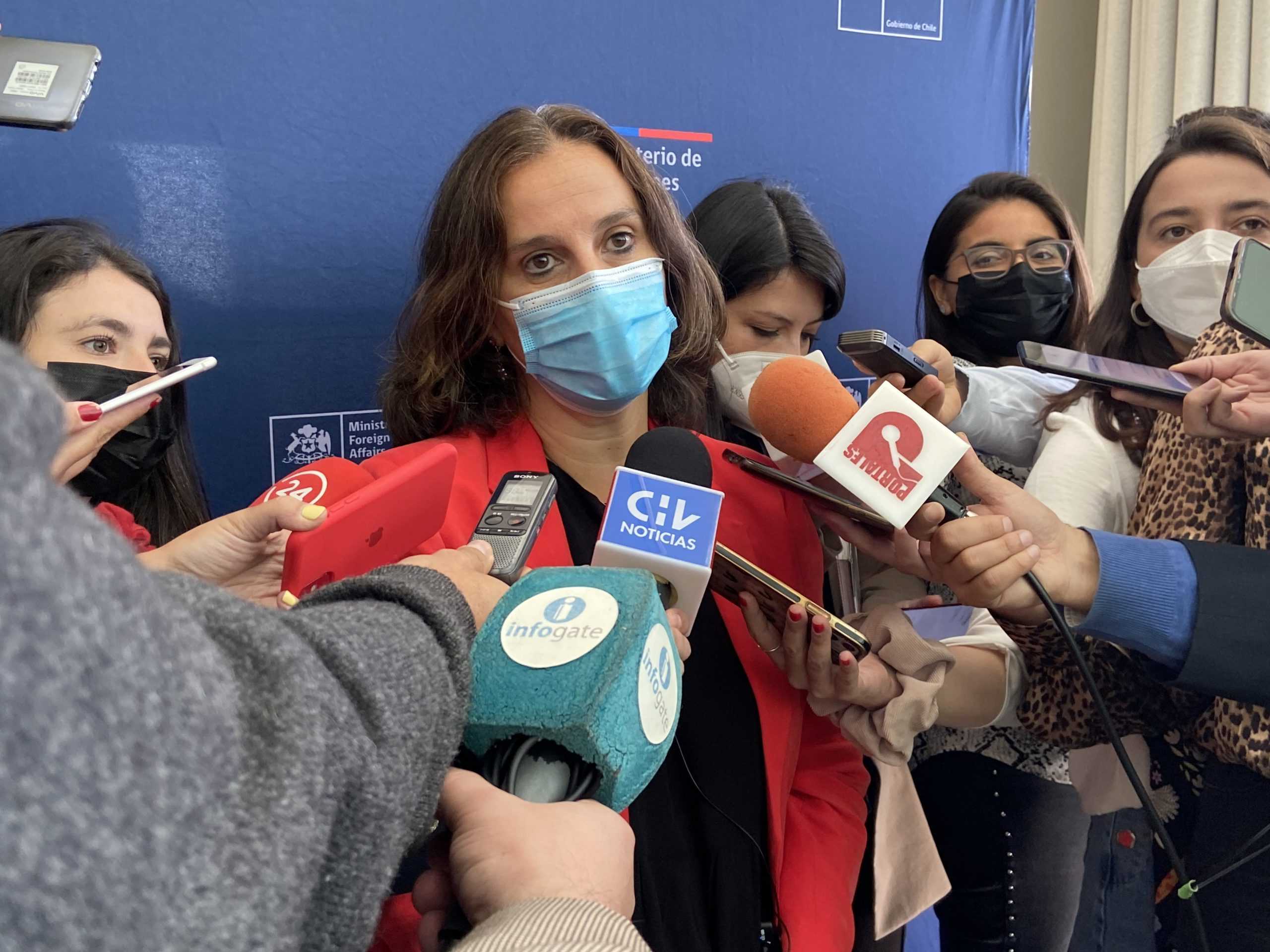 Canciller Antonia Urrejola