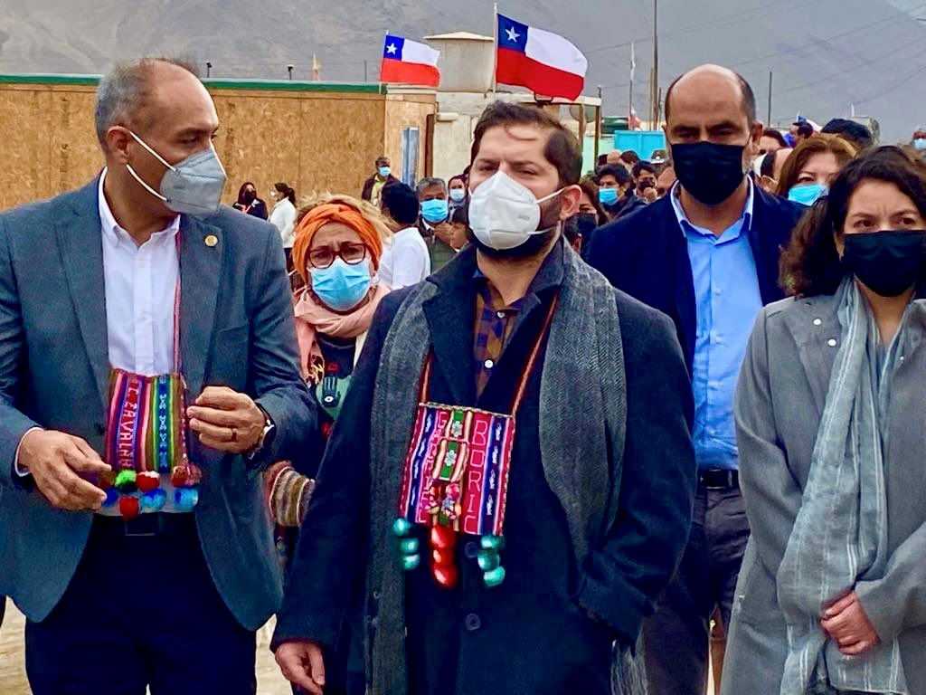 Boric Caleta Camarones