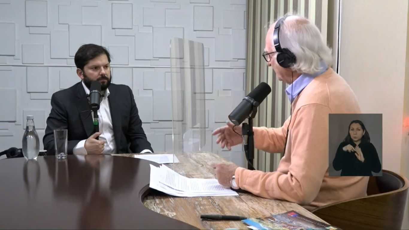 Entrevista Boric Radio Capissima Arica 30-06-22