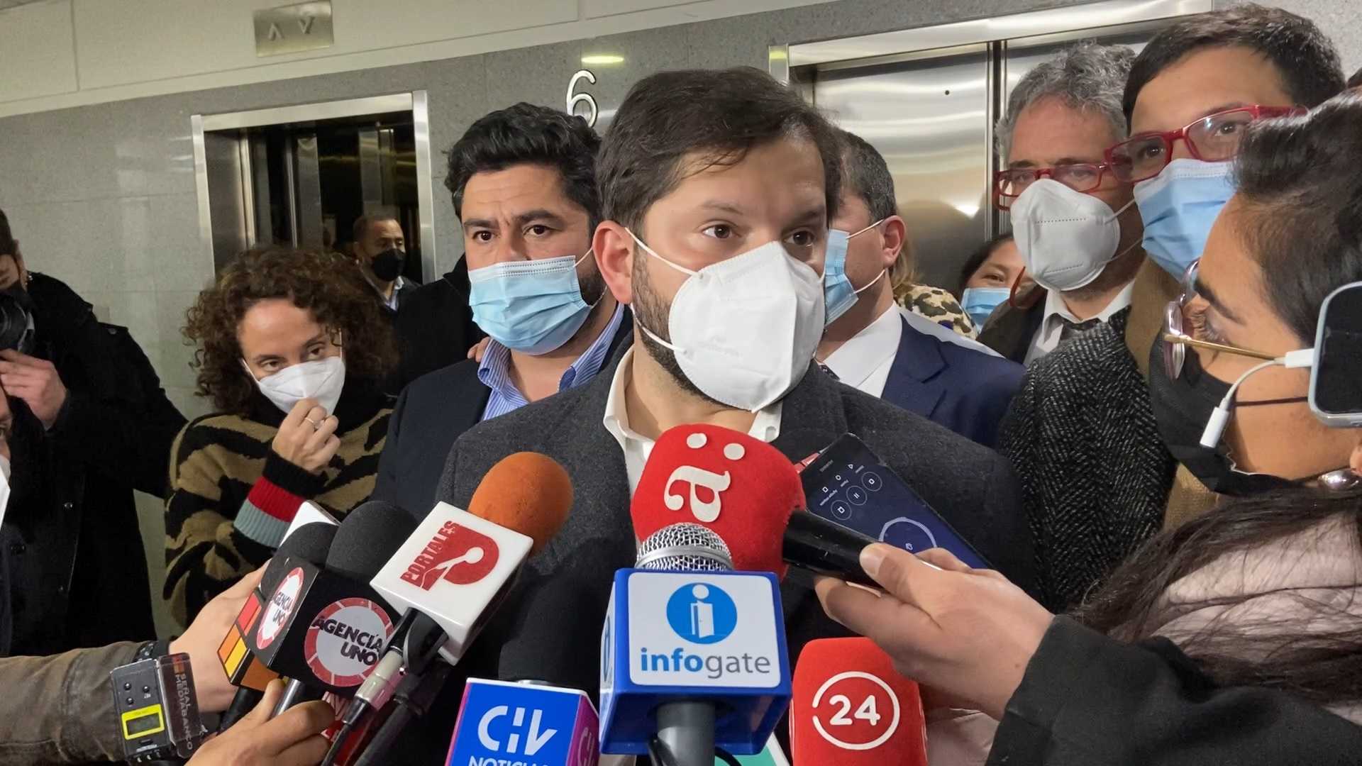 Gabriel Boric plebiscito de salida inicio campaña electoral