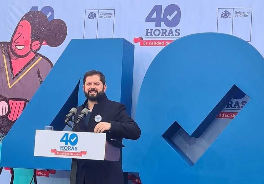 Boric 40 Horas