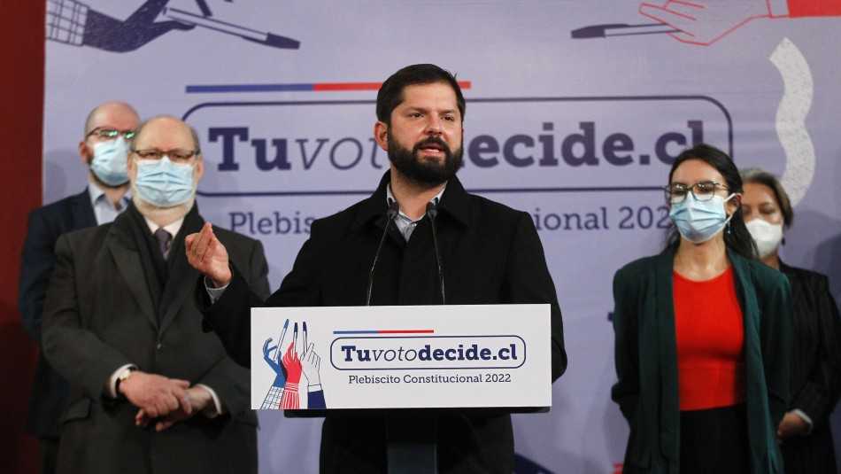 Boric Plebiscito 25-08-22