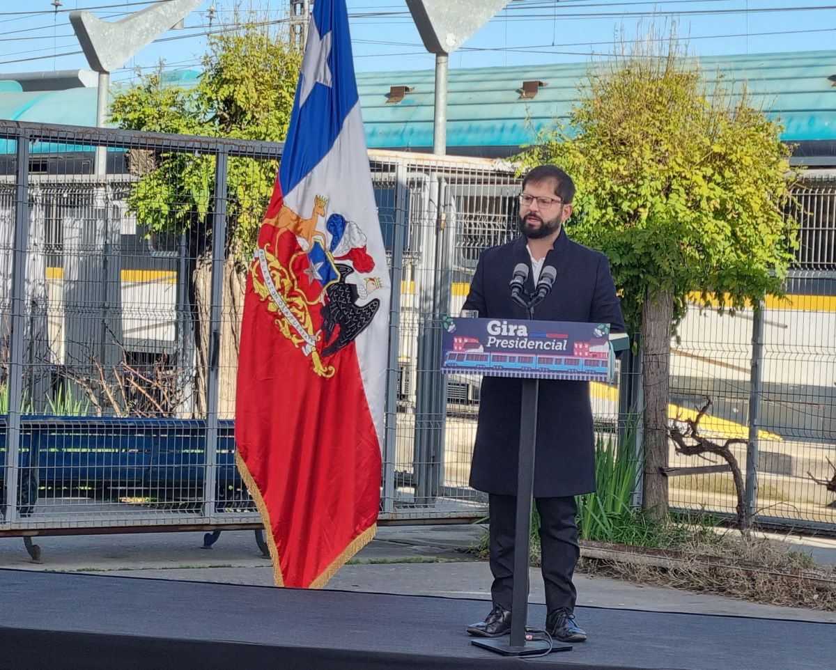 Boric Tren Rengo 19-08-22