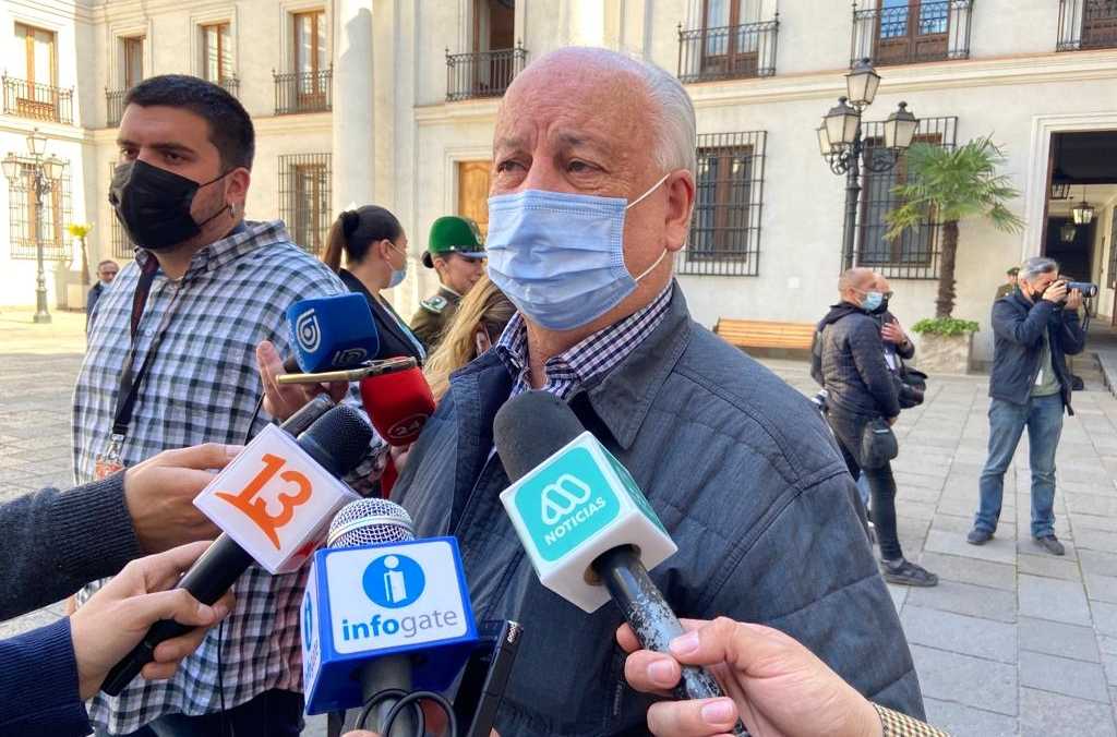 Guillermo Teillier La Moneda 29-08-22