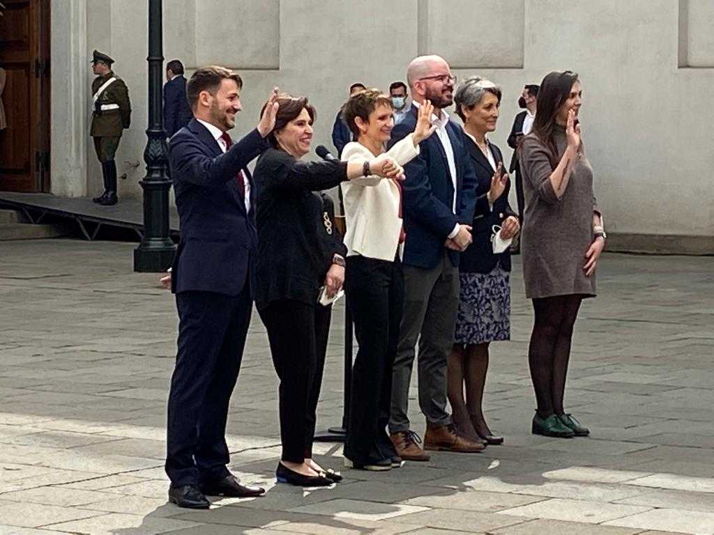 Nuevos ministros del gabinete