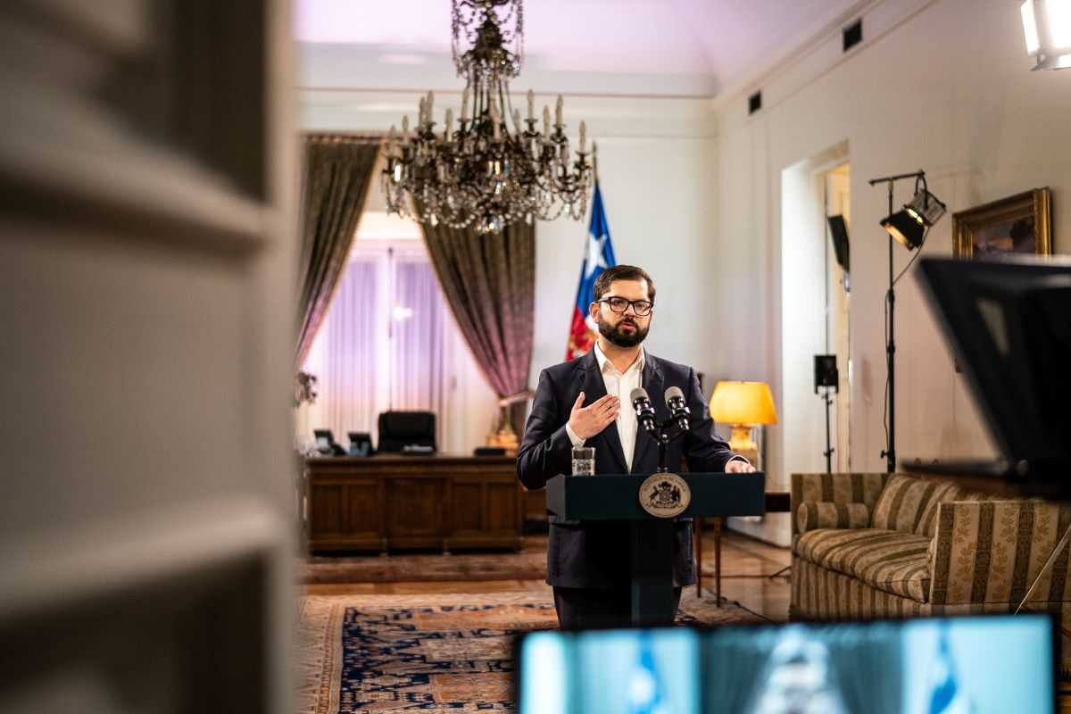 Pdte Boric discurso triunfo Rechazo 04-09-22