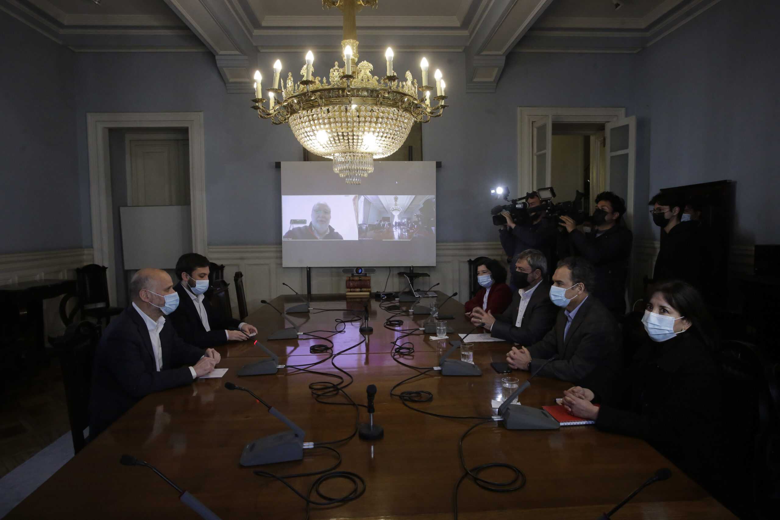 Reunión Senado, Diputados y Servel