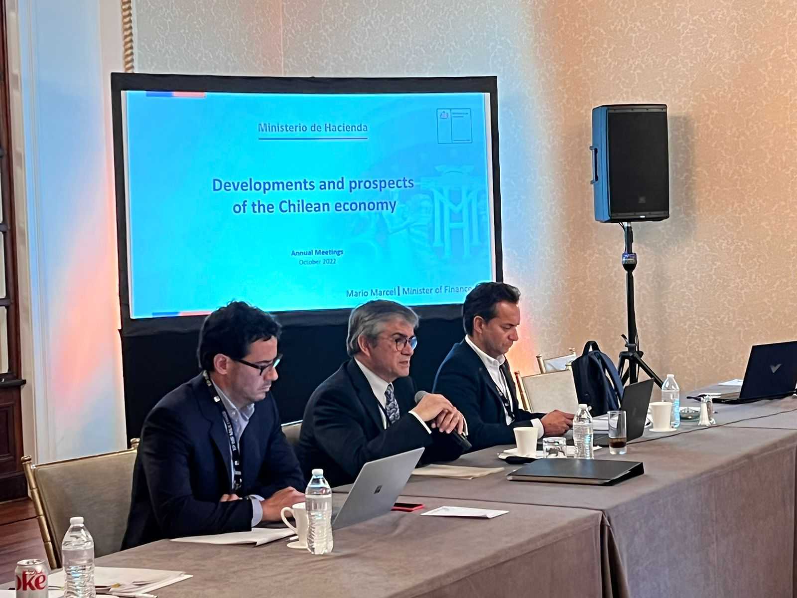 Ministro Marcel en Washington 13.10