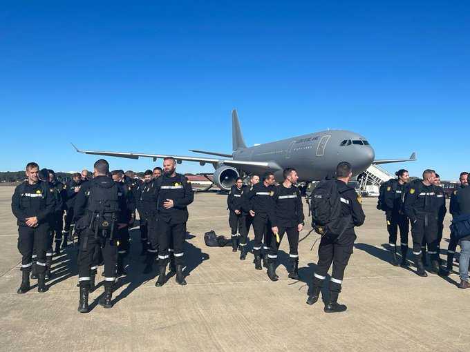 ESPAÑA ENVIA BRIGADISTAS