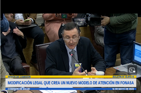 Gonzalo Simon en Comisión de Salud