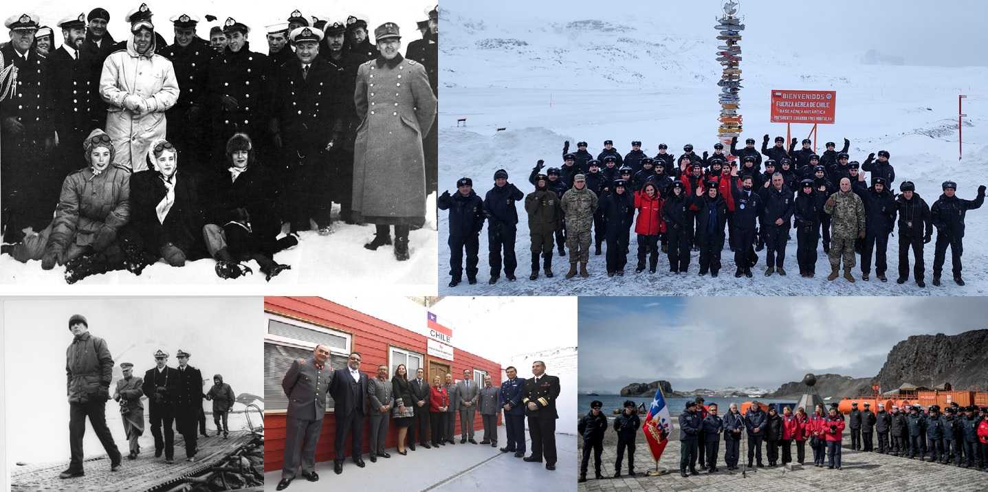 PRESIDENTES DE CHILE ANTARTICA