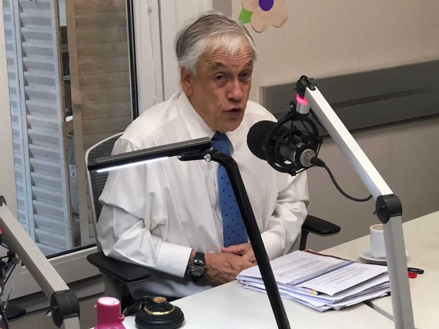 piñera en radio mitre