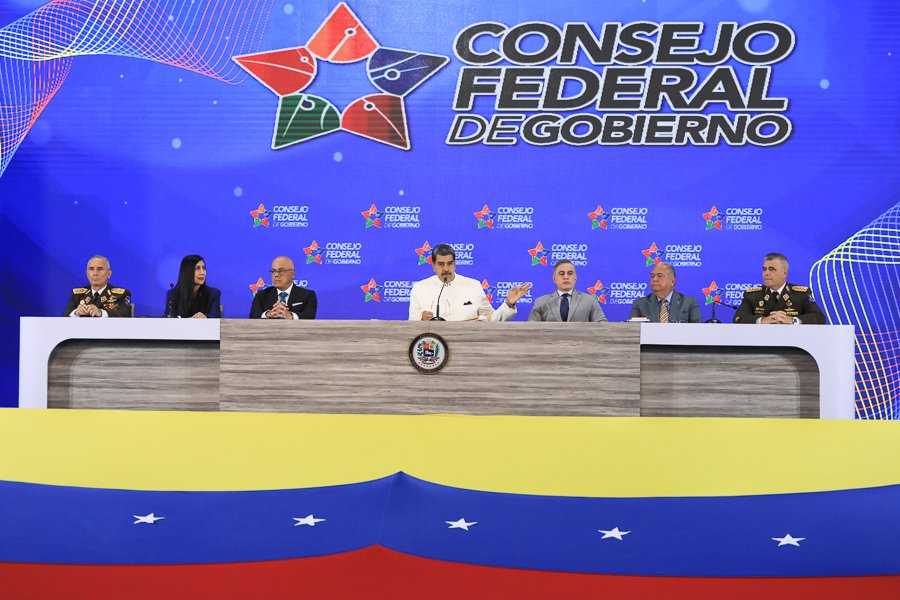 Consejo Federal de Gobierno Venezolano 05-12-2023 Foto