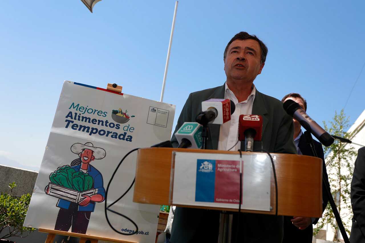 Ministro Esteban Valenzuela - Foto Ministerio de Agricultura