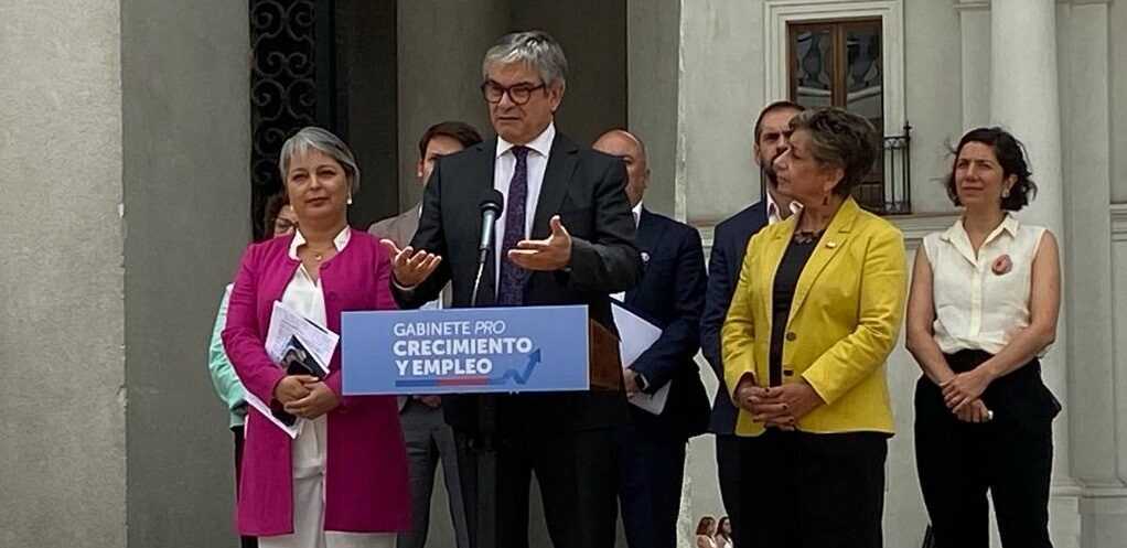 Ministro Marcel La Moneda 14-12-2023