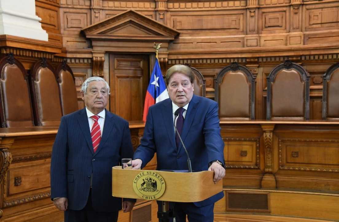Ministro Ricardo Blanco Herrera Presidente Corte Suprema 2024-2025 - Foto Poder Judicial