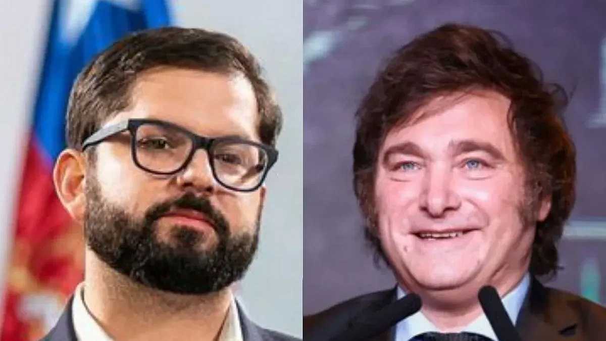 Pdte Boric Javier Milei Foto Ámbito Financiero