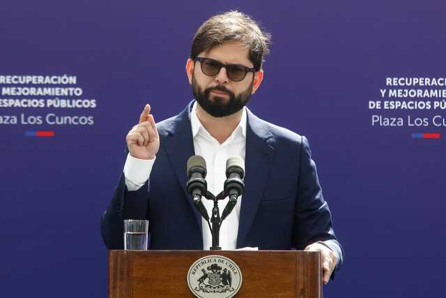 Pdte Boric pauta Renca Foto Agencia UNO 14-12-2023