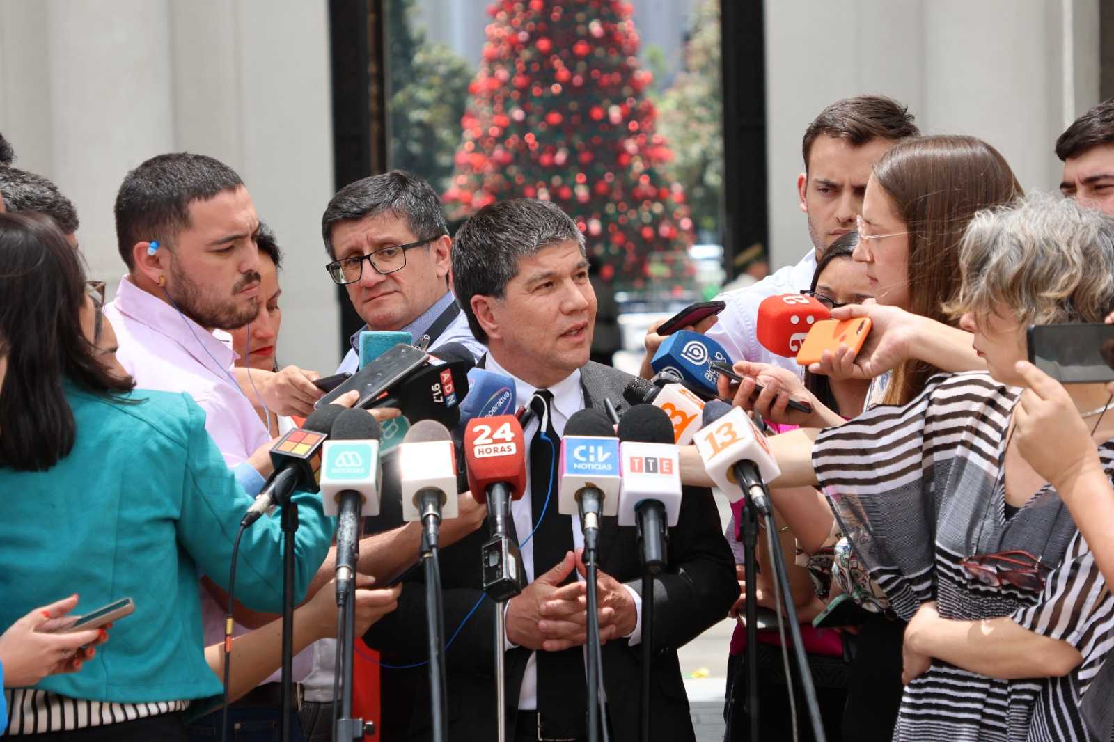 Subsec Monsalve x detención de indultado Luis Castillo Foto Subsec Interior 14-12-2023