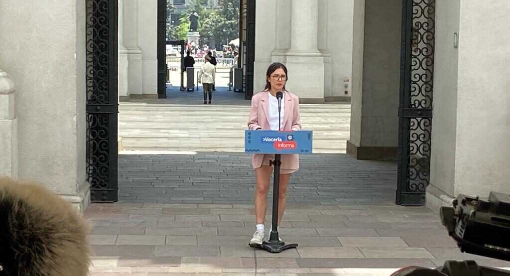 Ministra Camila Vallejo La Moneda 11-12-2023
