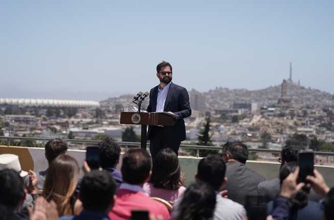 Pdte Boric Coquimbo Planta Desaladora 15-01-2024