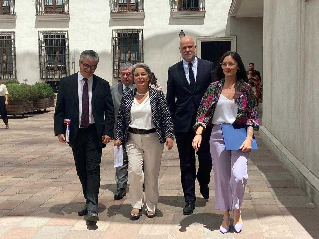 Ministros por Reforma Previsional