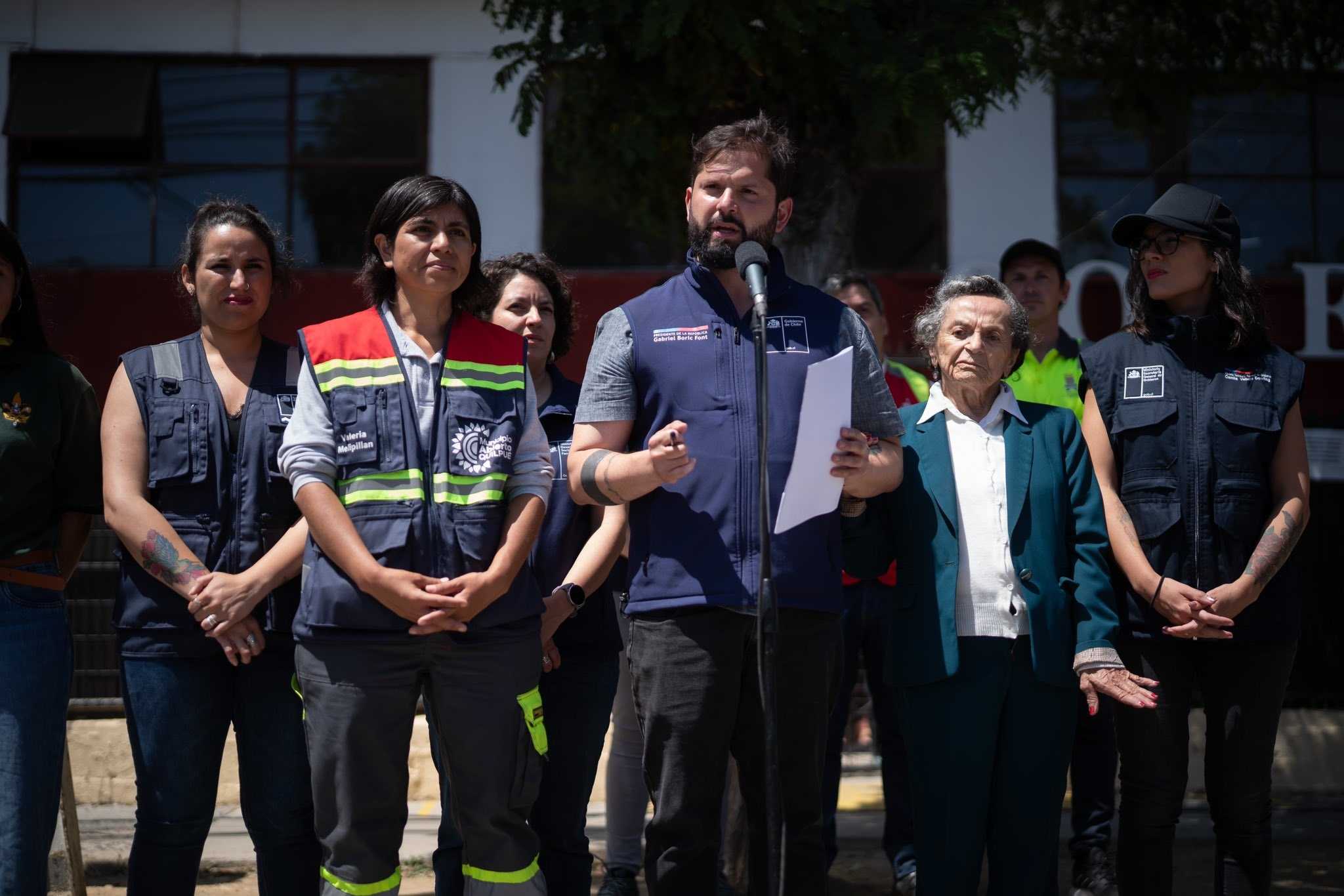 Pdte Gabriel Boric Quilpué pago bonos 08-02-2024