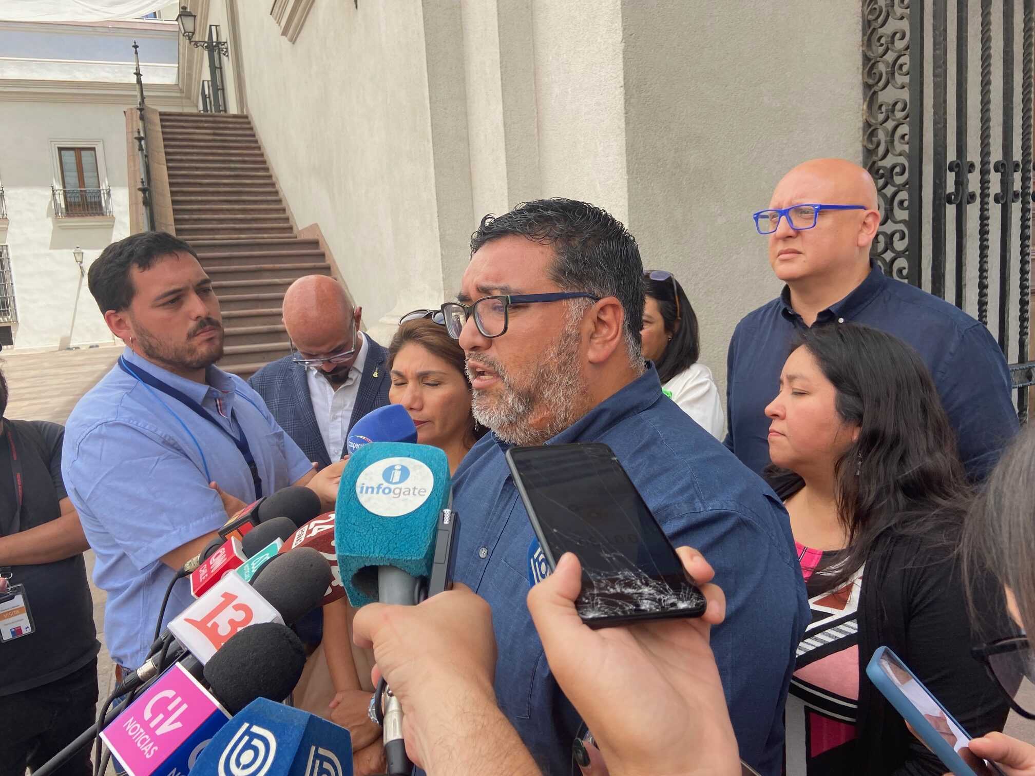 Pdte de la CUT David Acuña 01-02-2024