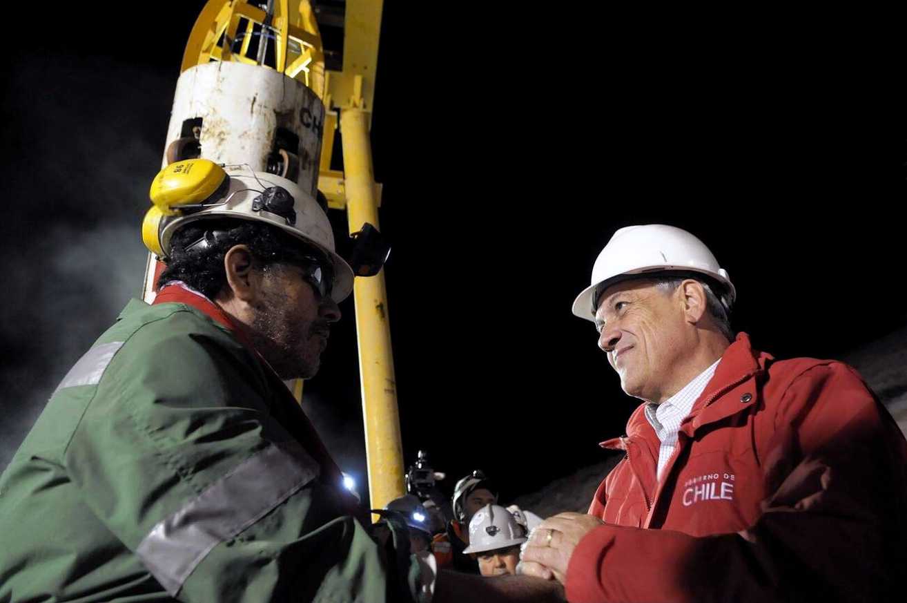 piñera-mineros