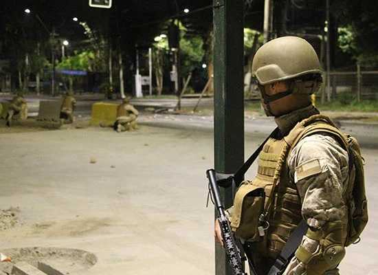 Ejército estado de excepción