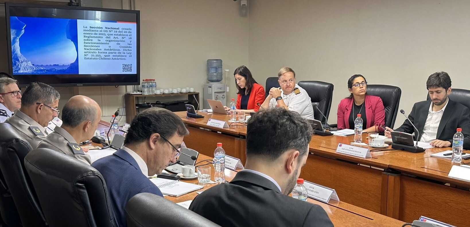 Reunión Sección Nacional del Sistema del Tratado Antártico 27-03-2024