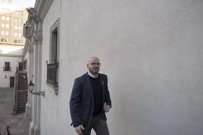 Exministro Giorgio Jackson en La Moneda