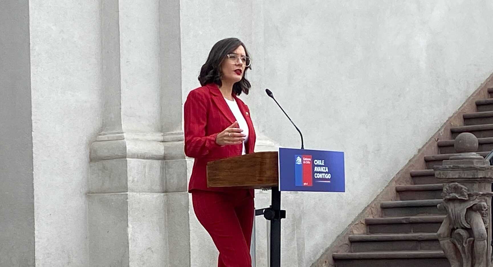 Ministra Camila Vallejo La Moneda 01-04-2024