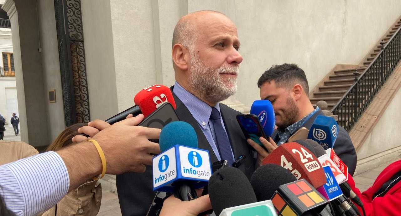 Ministro Álvaro Elizalde La Moneda 12-04-2024