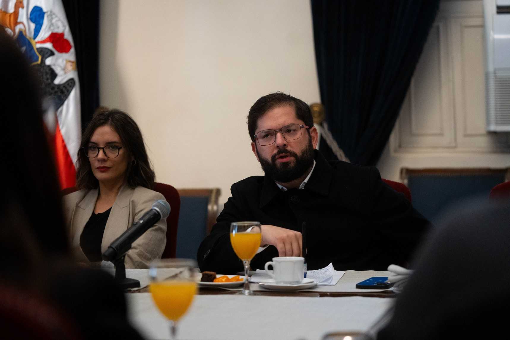 Pdte Gabriel Boric 23-04-2024